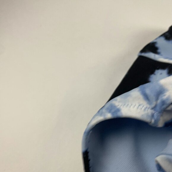 Bar III Shibori Tie-Dye High Waist‎ Bikini Bottoms Women's Small Peri Allure - Picture 4 of 7